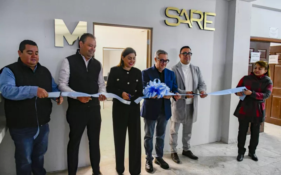 Inauguran módulos del Sistema de Apertura Rápida de Empresas (SARE) en Meoqui y Camargo