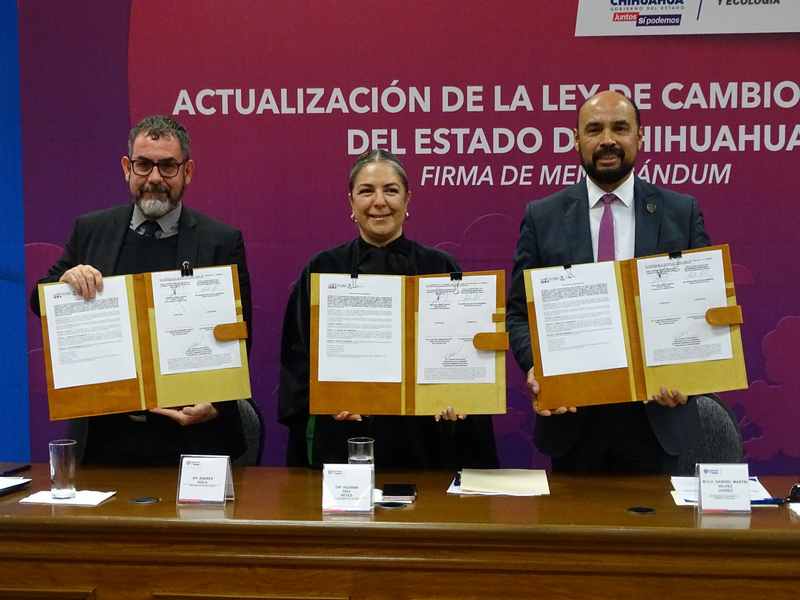 Presenta SDUE propuesta de actualización de la Ley de Cambio Climático en Chihuahua