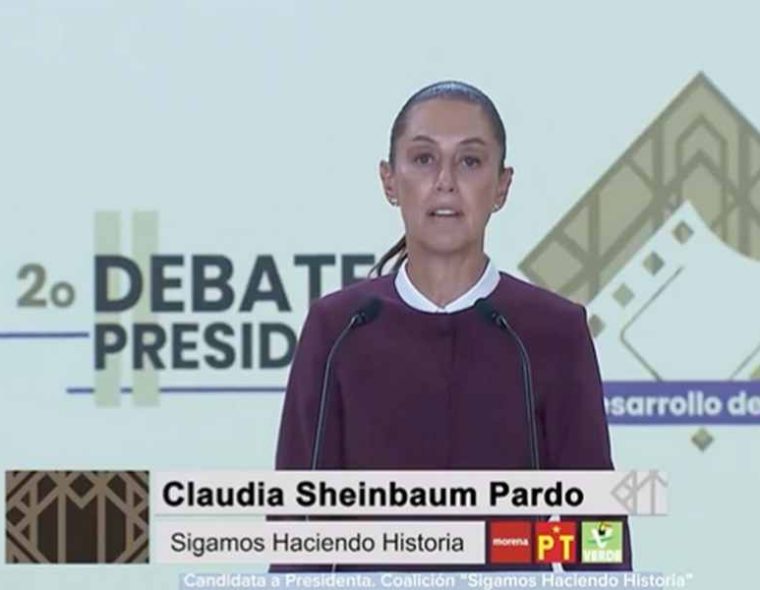 VIDEO: Mensaje Final de Claudia Sheinbaum en el Segundo Debate rumbo a Elecciones 2024